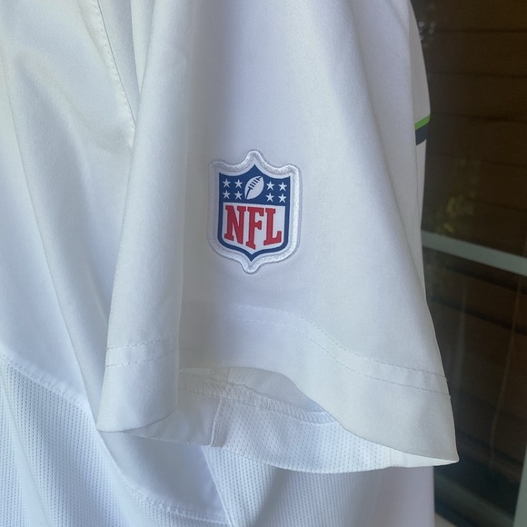 Nike Seattle Seahawks polo.  Large.  Great condition. - Picture 5 of 9